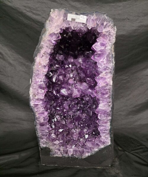 Tall Amethyst Crystal Geode 1131 Premium Queen Grade 30.72kg H48xW25xD18cm - Image 13