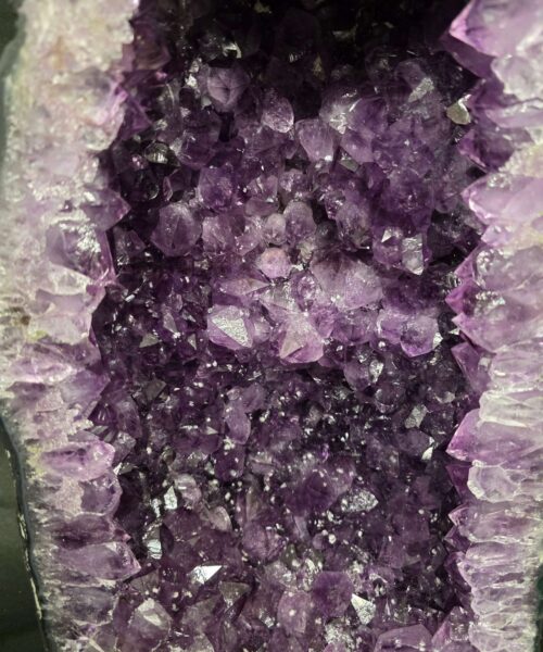 Tall Amethyst Crystal Geode 1131 Premium Queen Grade 30.72kg H48xW25xD18cm - Image 10
