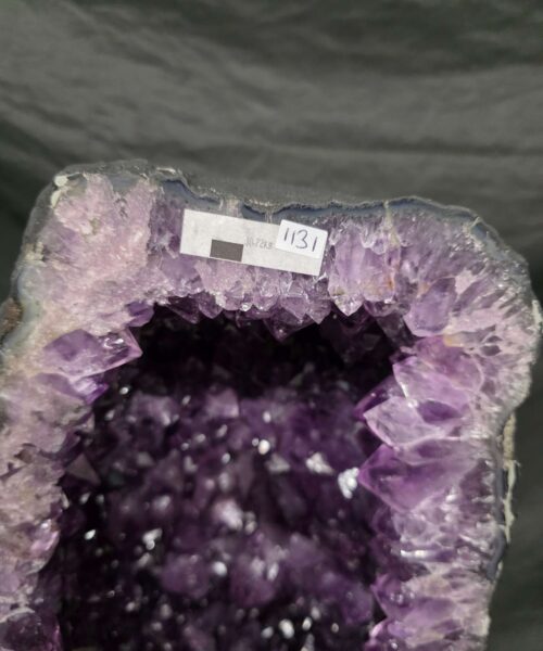 Tall Amethyst Crystal Geode 1131 Premium Queen Grade 30.72kg H48xW25xD18cm - Image 11