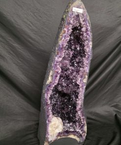 Alternative view of Tall Amethyst Crystal Geode 1134 Premium Queen Grade 42.3kg H73xW26xD24cm