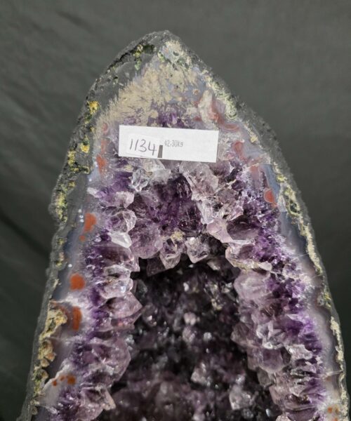 Tall Amethyst Crystal Geode 1134 Premium Queen Grade 42.3kg H73xW26xD24cm - Image 4