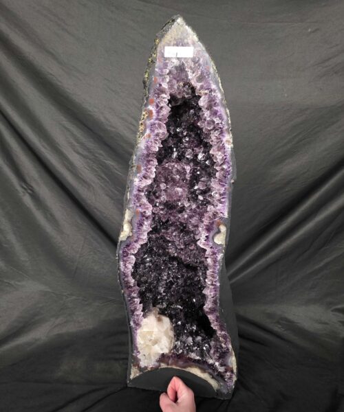 Tall Amethyst Crystal Geode 1134 Premium Queen Grade 42.3kg H73xW26xD24cm - Image 6