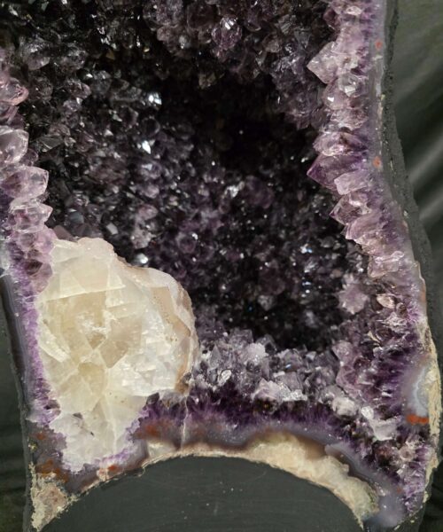 Tall Amethyst Crystal Geode 1134 Premium Queen Grade 42.3kg H73xW26xD24cm - Image 9