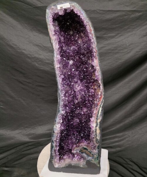 Tall Amethyst Crystal Geode 1135 Premium Queen Grade 41.98kg H74xW25xD19cm - Image 12