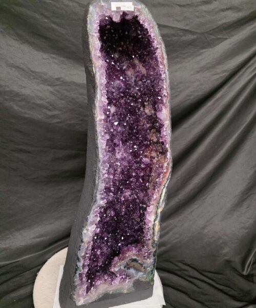 Alternative view of Tall Amethyst Crystal Geode 1135 Premium Queen Grade 41.98kg H74xW25xD19cm