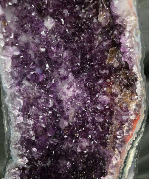 Tall Amethyst Crystal Geode 1135 Premium Queen Grade 41.98kg H74xW25xD19cm - Image 4