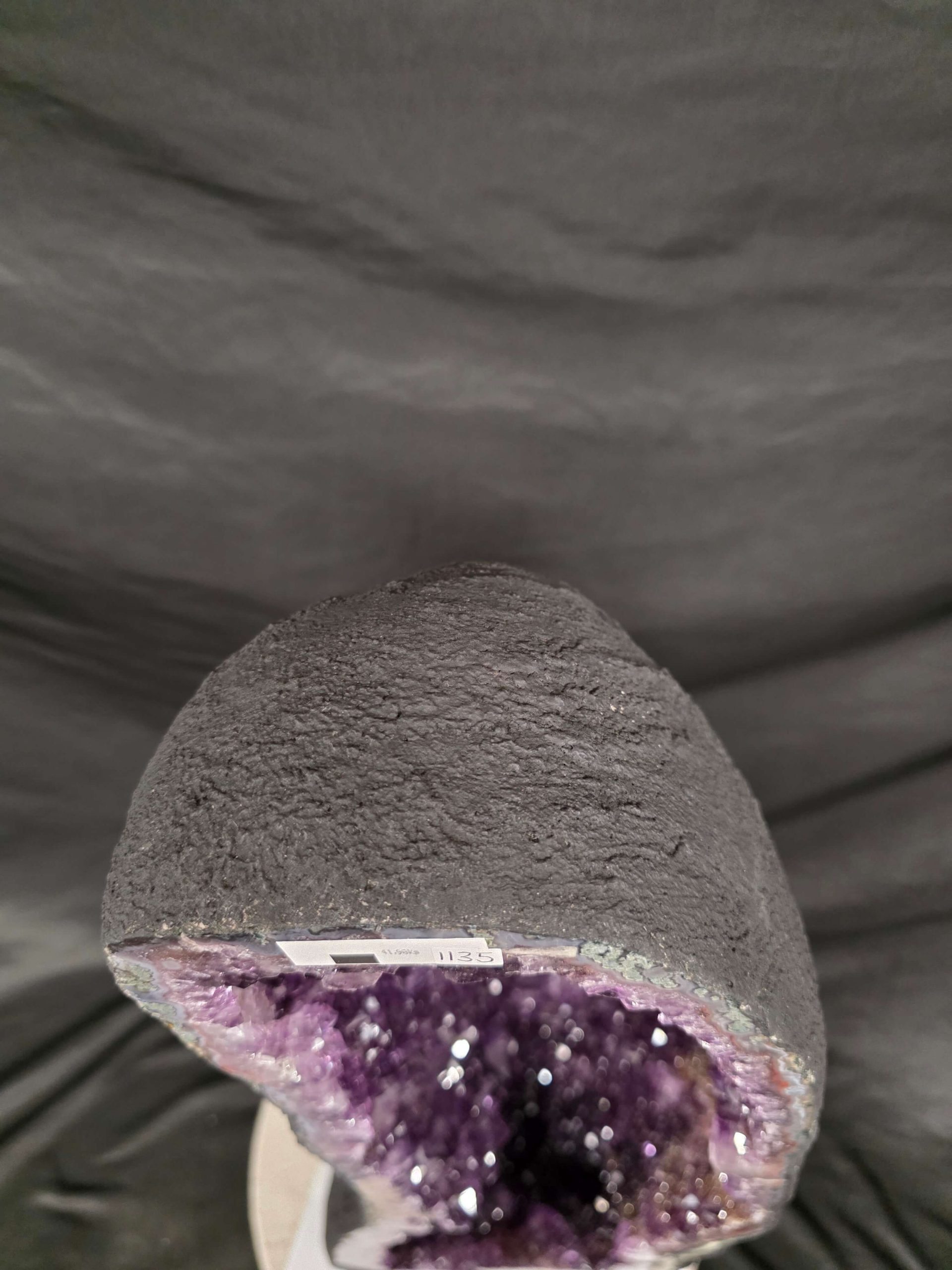 Tall Amethyst Crystal Geode 1135 Premium Queen Grade 41.98kg H74xW25xD19cm - Image 6