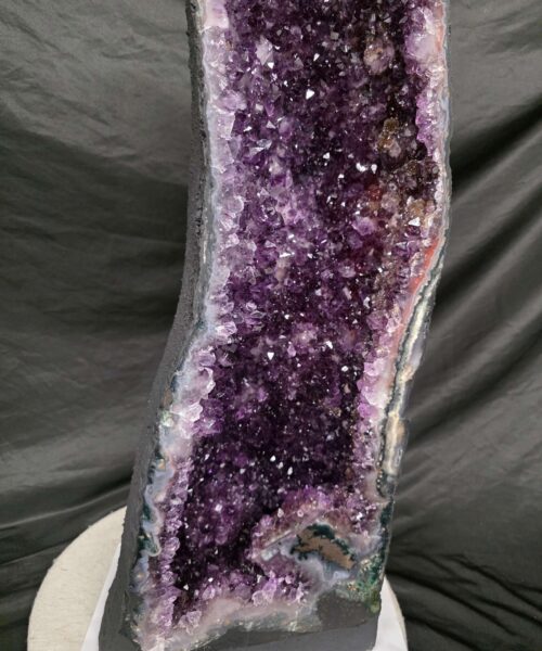 Tall Amethyst Crystal Geode 1135 Premium Queen Grade 41.98kg H74xW25xD19cm - Image 7