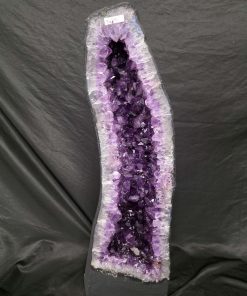 Very Tall Amethyst Crystal Geode 1136 Premium Queen Grade 38.34kg – H76xW24xD18cm