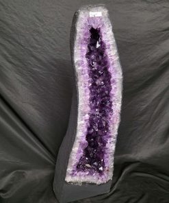 Alternative view of Very Tall Amethyst Crystal Geode 1136 Premium Queen Grade 38.34kg – H76xW24xD18cm
