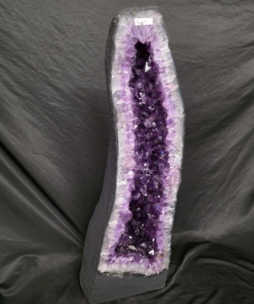 Alternative view of Very Tall Amethyst Crystal Geode 1136 Premium Queen Grade 38.34kg – H76xW24xD18cm