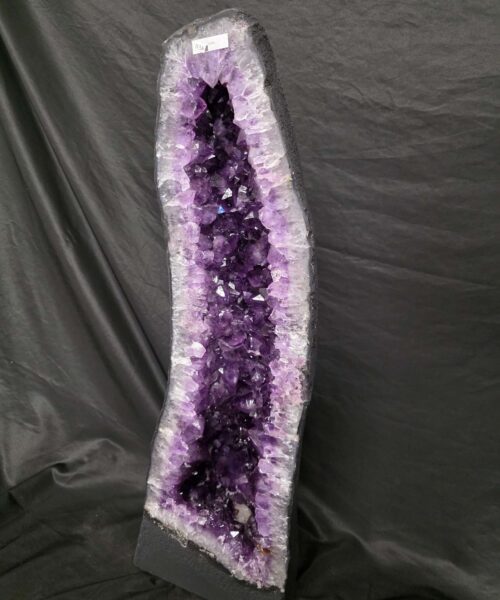 Very Tall Amethyst Crystal Geode 1136 Premium Queen Grade 38.34kg – H76xW24xD18cm - Image 3