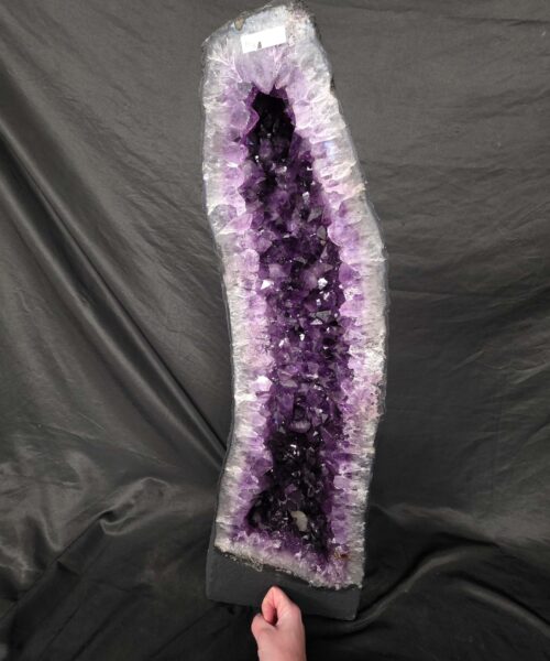 Very Tall Amethyst Crystal Geode 1136 Premium Queen Grade 38.34kg – H76xW24xD18cm - Image 4