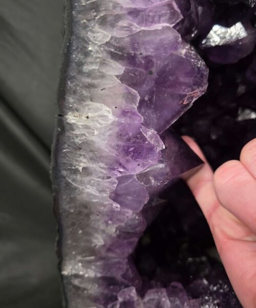 Very Tall Amethyst Crystal Geode 1136 Premium Queen Grade 38.34kg – H76xW24xD18cm - Image 9
