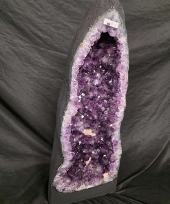 Alternative view of Tall Amethyst Crystal Geode 1139 Premium Queen Grade 34.79kg H68xW26xD17cm