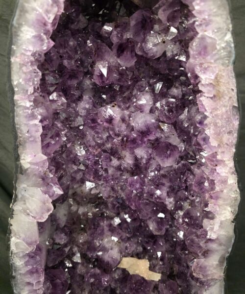 Tall Amethyst Crystal Geode 1139 Premium Queen Grade 34.79kg H68xW26xD17cm - Image 7