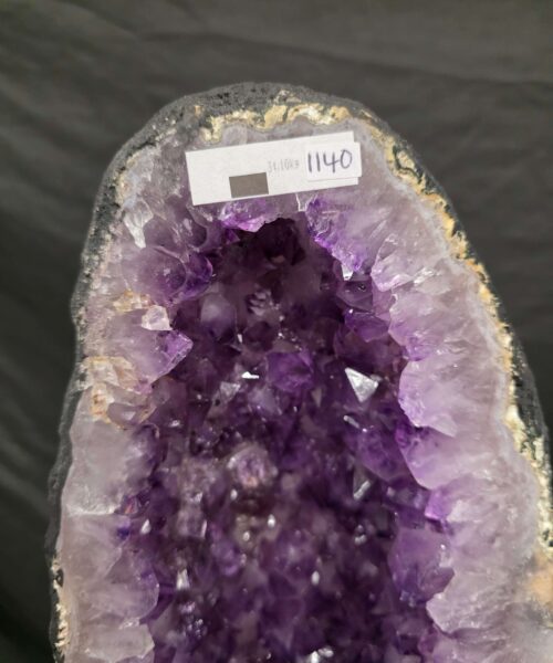 Very Tall Amethyst Crystal Geode 1140 Premium Queen Grade 34.1kg – H78xW21xD20cm - Image 5