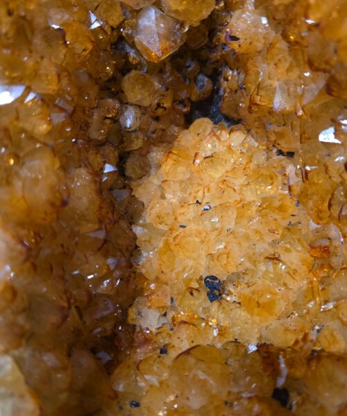 Tall Citrine Geode 552 Crystal Cluster Druzy Premium Grade 31.08kg H65xW22xD22cm - Image 10