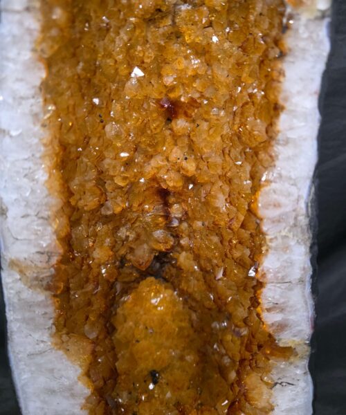 Tall Citrine Geode 552 Crystal Cluster Druzy Premium Grade 31.08kg H65xW22xD22cm - Image 4