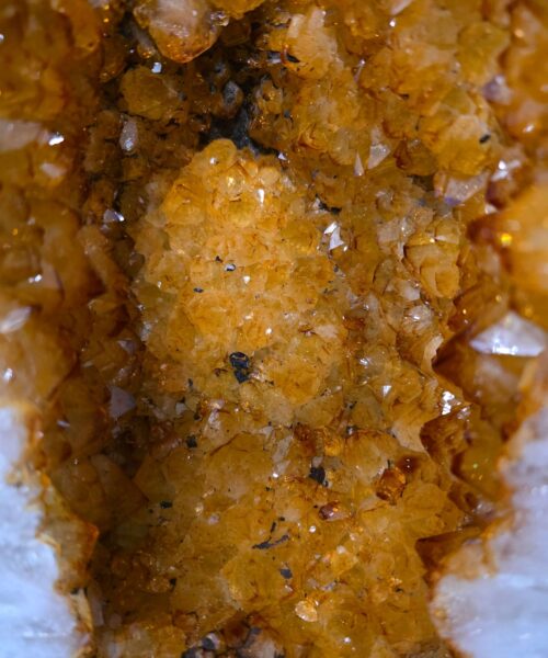 Tall Citrine Geode 552 Crystal Cluster Druzy Premium Grade 31.08kg H65xW22xD22cm - Image 6