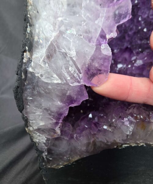 Tall Amethyst Crystal Geode 1121 Premium Queen Grade 57.37kg H71xW30xD25cm - Image 9