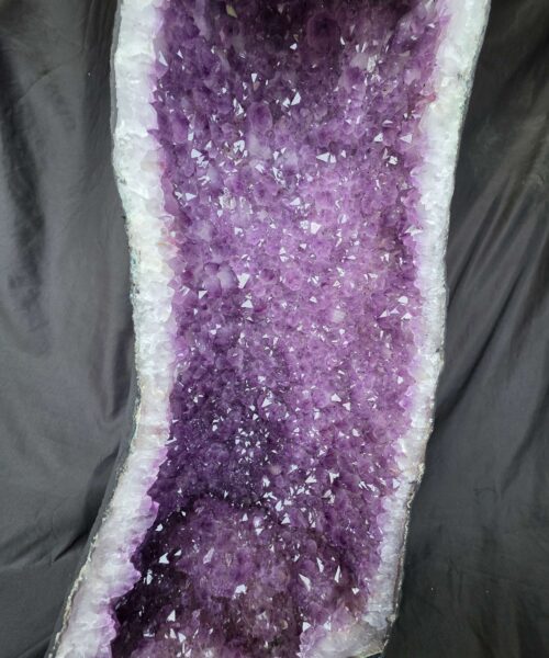 Tall Amethyst Crystal Geode 1121 Premium Queen Grade 57.37kg H71xW30xD25cm - Image 10