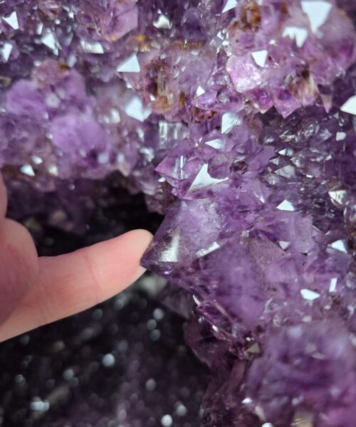 Tall Amethyst Crystal Geode 1132 Premium Queen Grade 53.42kg H69xW33xD38cm - Image 9