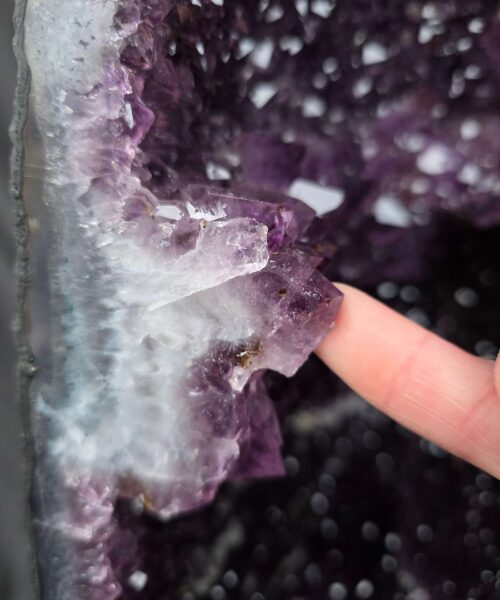 Tall Amethyst Crystal Geode 1132 Premium Queen Grade 53.42kg H69xW33xD38cm - Image 11