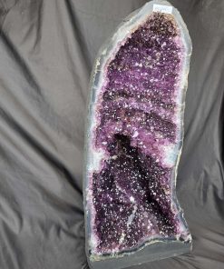 Alternative view of Tall Amethyst Crystal Geode 1132 Premium Queen Grade 53.42kg H69xW33xD38cm