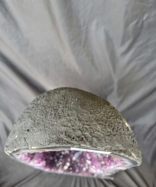 Tall Amethyst Crystal Geode 1132 Premium Queen Grade 53.42kg H69xW33xD38cm - Image 4