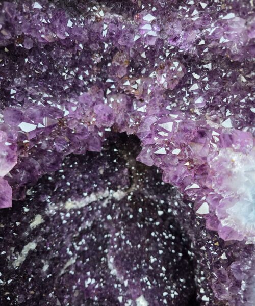 Tall Amethyst Crystal Geode 1132 Premium Queen Grade 53.42kg H69xW33xD38cm - Image 6