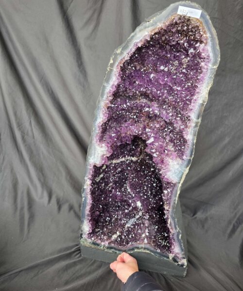 Tall Amethyst Crystal Geode 1132 Premium Queen Grade 53.42kg H69xW33xD38cm - Image 8