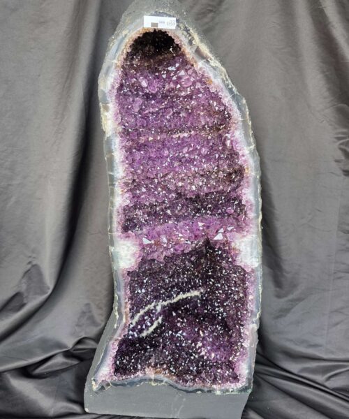 Tall Amethyst Crystal Geode 1133 Premium Queen Grade 53.81kg H71xW33xD33cm - Image 12