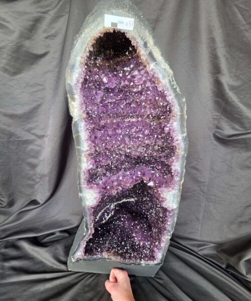 Tall Amethyst Crystal Geode 1133 Premium Queen Grade 53.81kg H71xW33xD33cm - Image 9