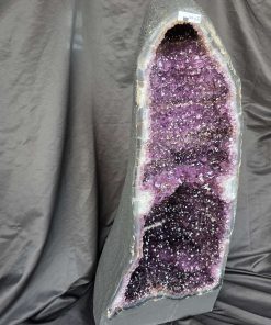 Alternative view of Tall Amethyst Crystal Geode 1133 Premium Queen Grade 53.81kg H71xW33xD33cm