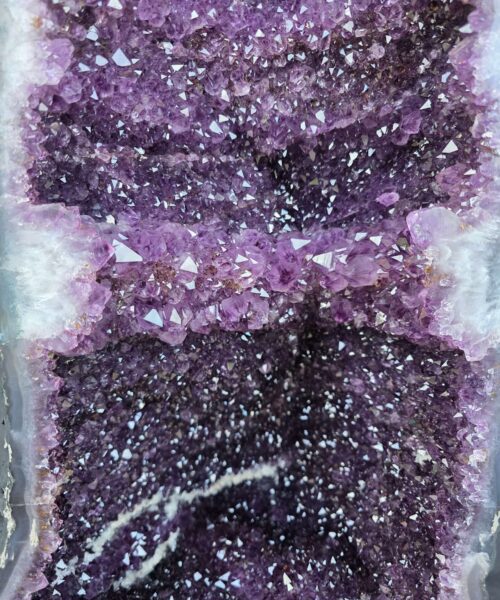 Tall Amethyst Crystal Geode 1133 Premium Queen Grade 53.81kg H71xW33xD33cm - Image 7