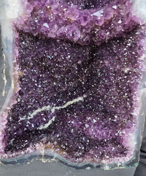 Tall Amethyst Crystal Geode 1133 Premium Queen Grade 53.81kg H71xW33xD33cm - Image 8