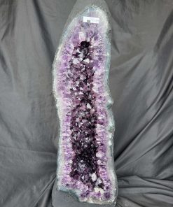 Tall Amethyst Crystal Geode 1137 Premium Queen Grade 46.73kg H75xW26xD23cm