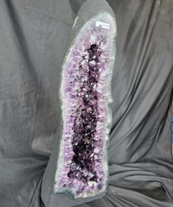 Alternative view of Tall Amethyst Crystal Geode 1137 Premium Queen Grade 46.73kg H75xW26xD23cm