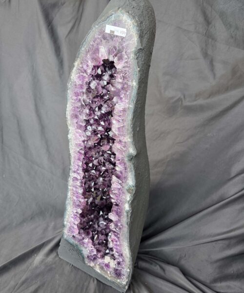 Tall Amethyst Crystal Geode 1137 Premium Queen Grade 46.73kg H75xW26xD23cm - Image 3