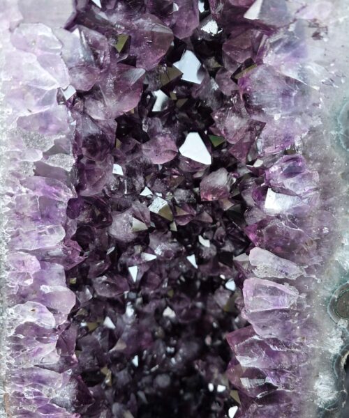 Tall Amethyst Crystal Geode 1137 Premium Queen Grade 46.73kg H75xW26xD23cm - Image 7