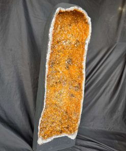Alternative view of Very Tall Citrine Geode 556 Crystal Cluster Druzy Premium Grade 45.67kg H80xW26xD22cm