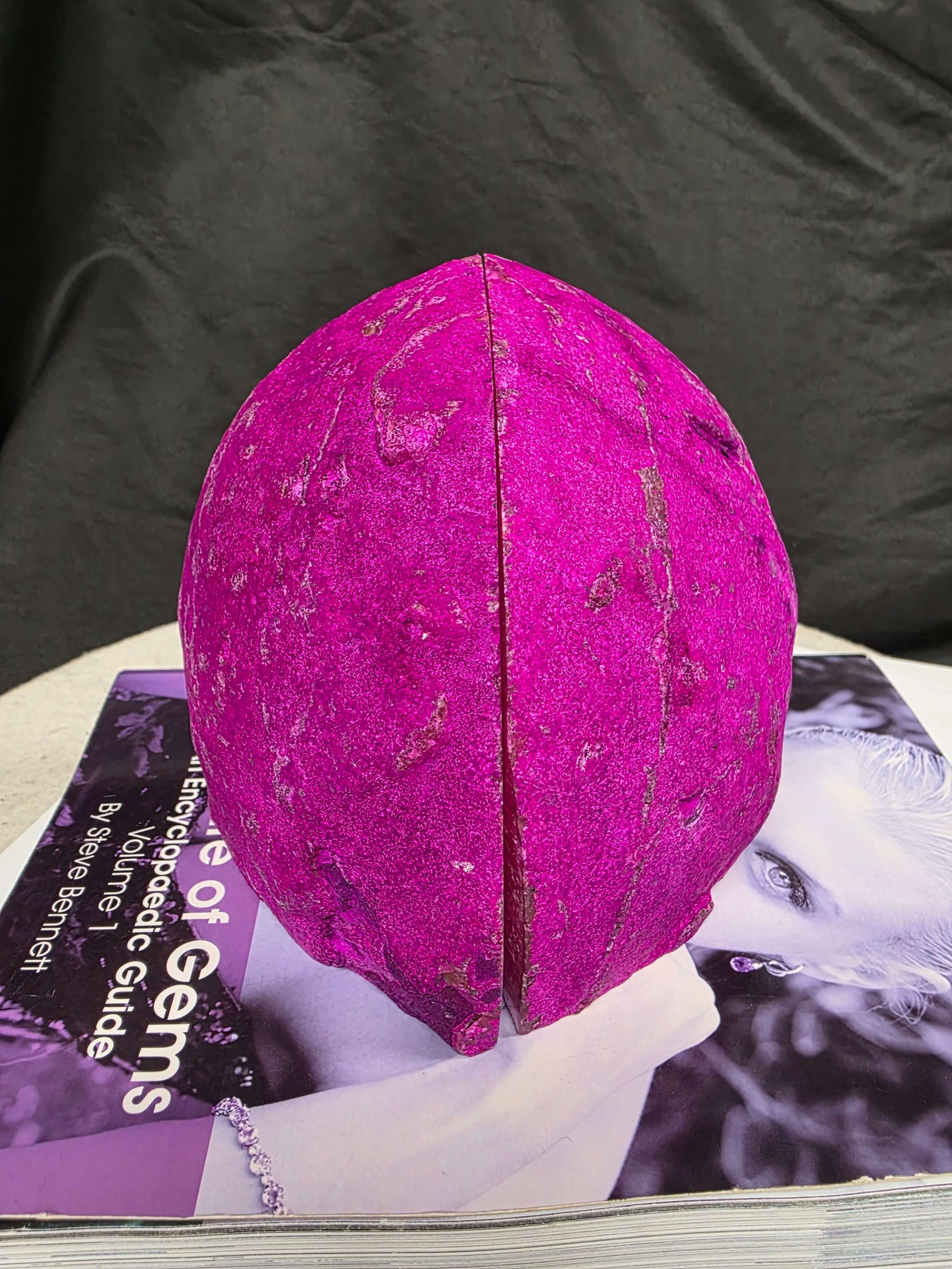 Pink Natural Edge Microcrystalline Quartz Premium Bookends 1 Ornament Handpicked - Image 5