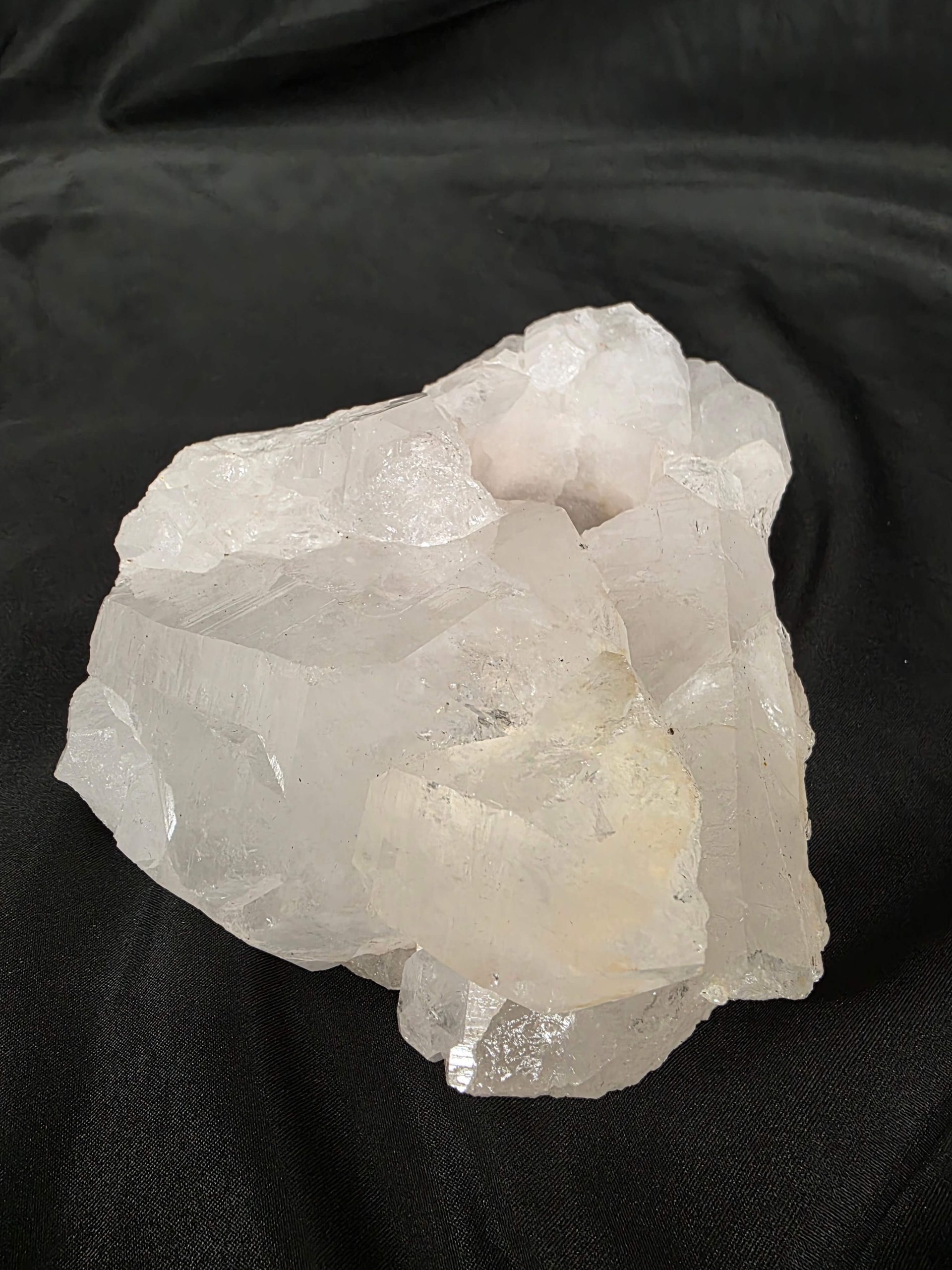 Large Premium Rock Crystal Quartz Candle Holder 44 Clear Crystal White Tealight Holders 1.669g H7xW16xW15cm - Image 4