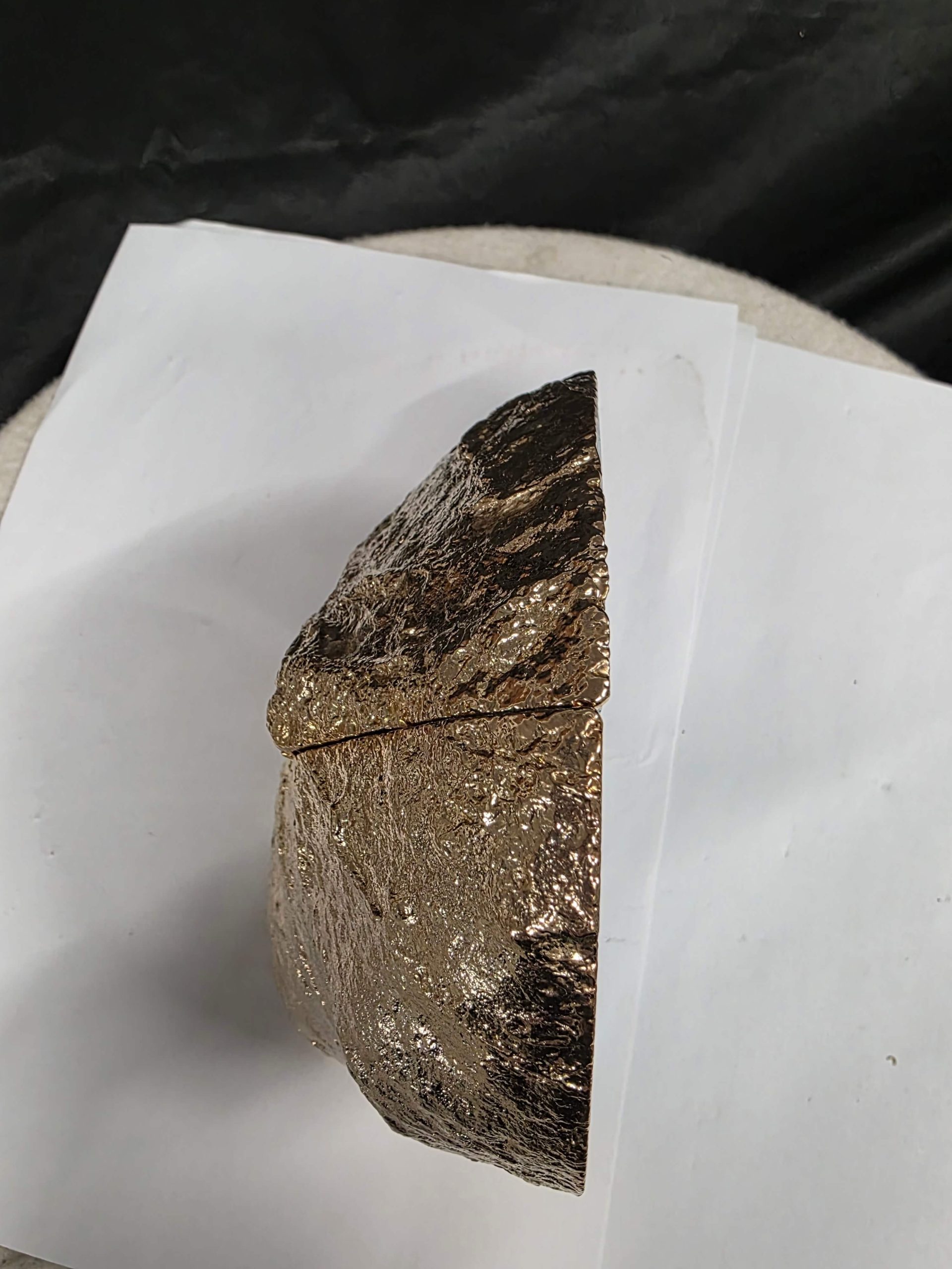 Teal Agate 24ct Gold Edge Microcrystalline Quartz Premium Bookends 3 Ornament Handpicked Size is 2.131kg - H14.5xW16xD8cm - Image 5