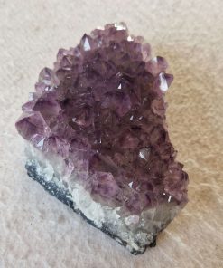 Large Premium High Grade Amethyst Raw Druzy Cluster Piece 114 - 702g H4.5xW13xD8cm