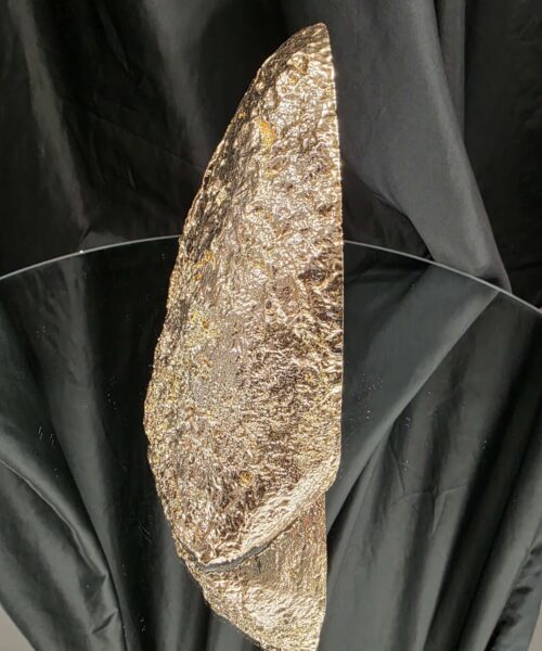 Black Agate 24ct Gold Edge Microcrystalline Quartz Premium Bookends 2 Ornament Handpicked Size 1.854kg H15.5xW14xD7cm - Image 6