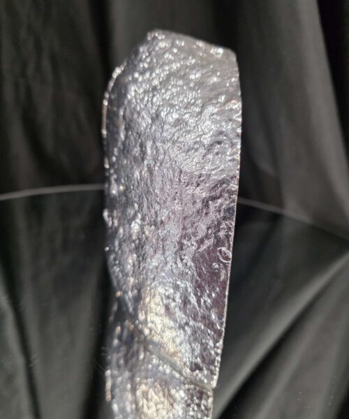 Black Agate Silver Edge Microcrystalline Quartz Premium Bookends 3 Ornament Handpicked Size 1.869kg H14xW15xD6cm - Image 6