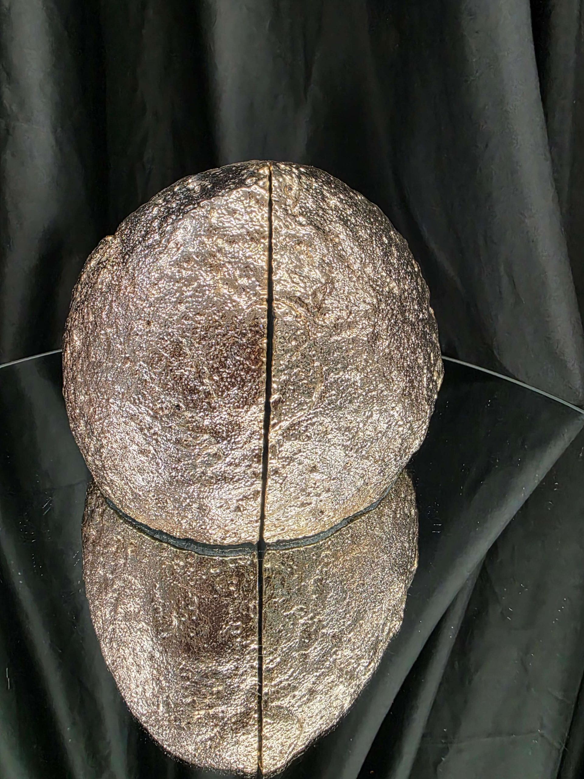 Blue Agate 24ct Gold Edge Microcrystalline Quartz Premium Bookends 2 Ornament Handpicked Size 1.796kg H13xW15xD6cm - Image 7