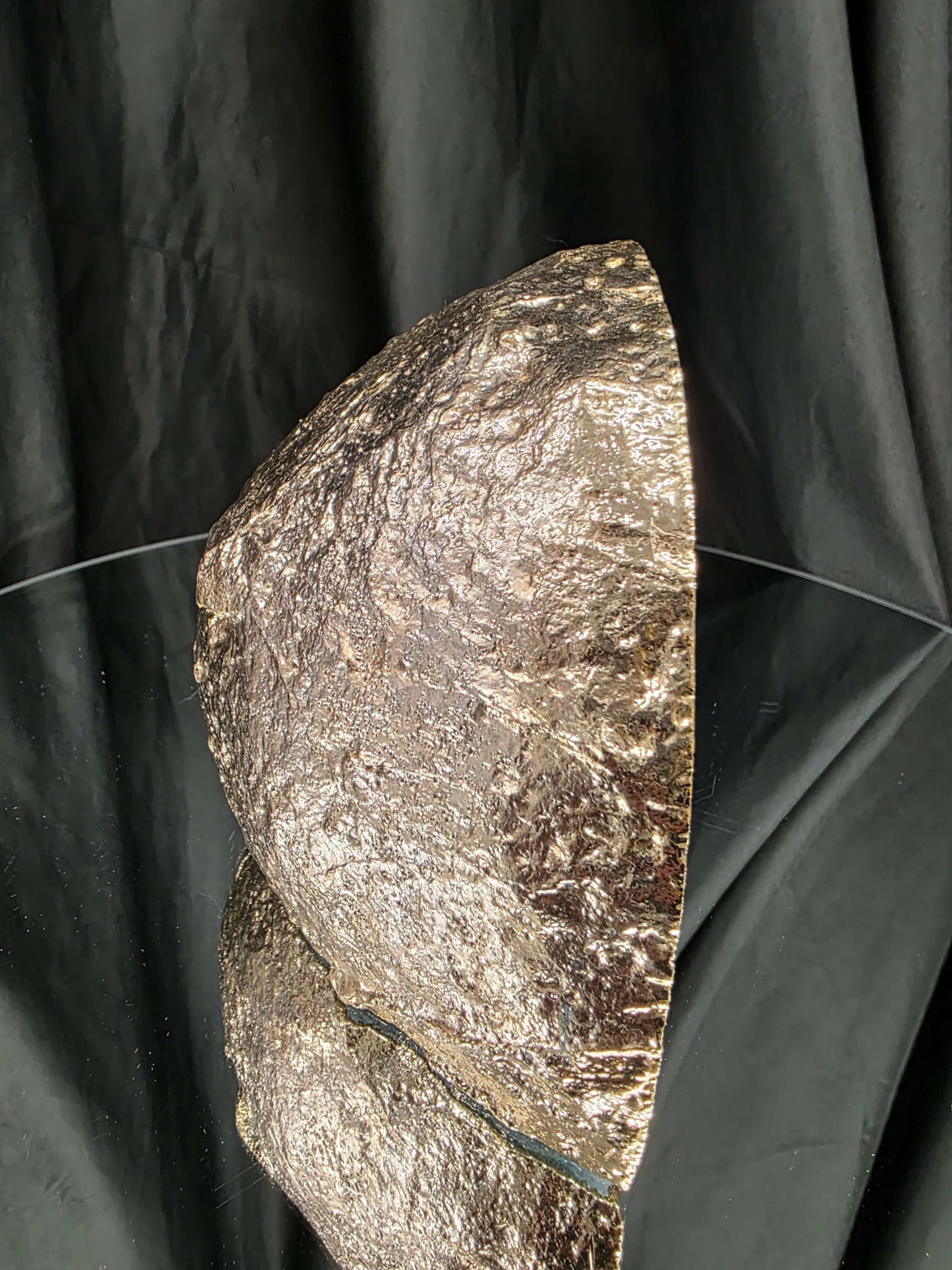 Blue Agate 24ct Gold Edge Microcrystalline Quartz Premium Bookends 3 Ornament Handpicked Size 2.226kg H13xW19xD9cm - Image 6